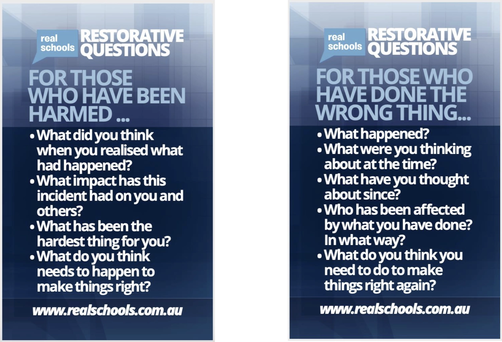 Restorative Questions